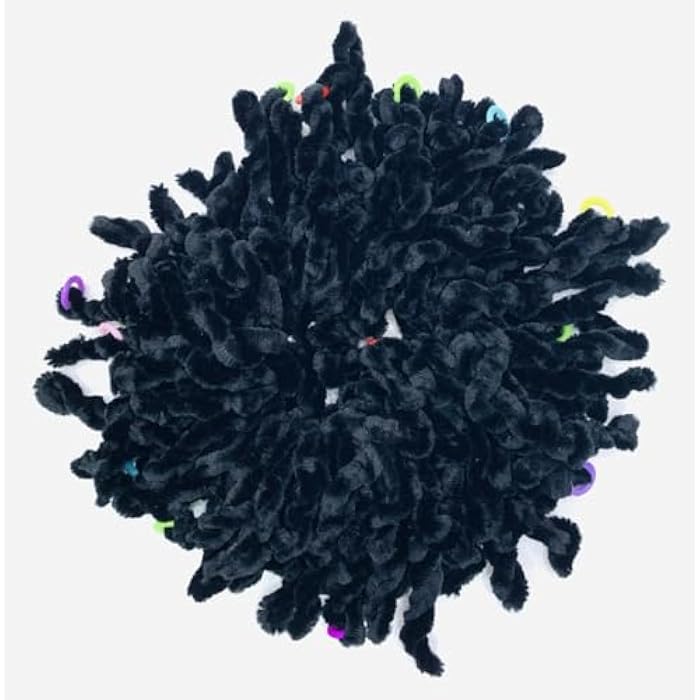 Multi Color Hair Tie (Black) - Image 1